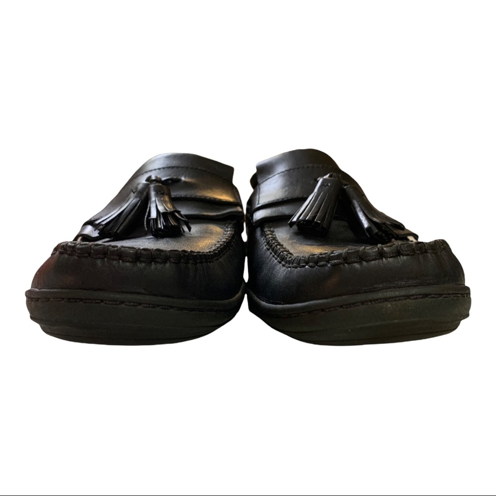 Cole Haan Men’s Black Tassel “Penny” Dress Loafers SZ 9.5 - Picture 5 of 8
